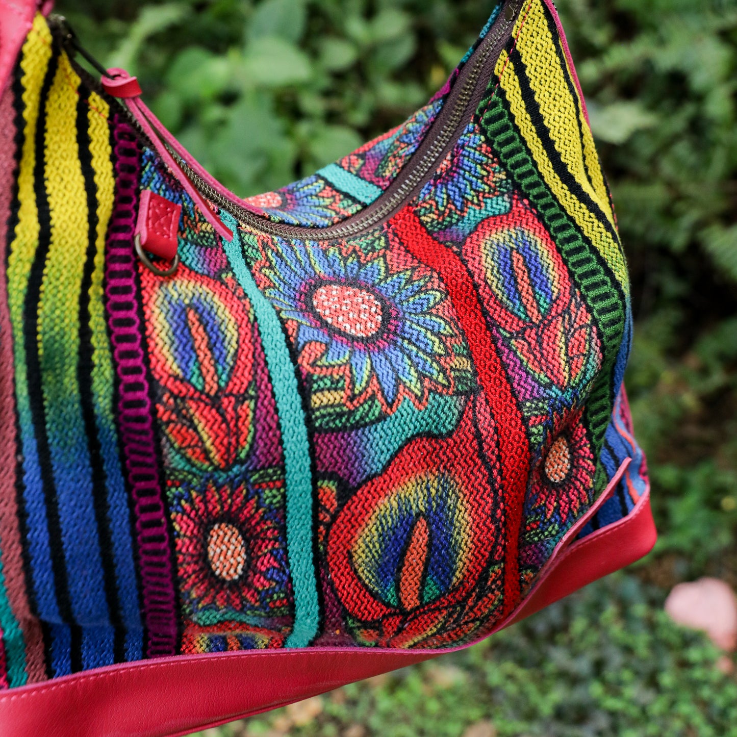SMALL PENELOPE BAG - CORTE - RASPBERRY - NO. 201925