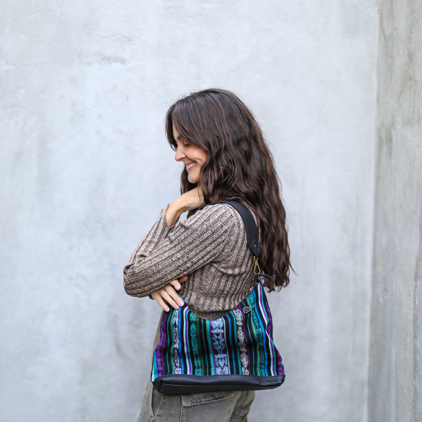 SMALL PENELOPE BAG - CORTE - BLACK - NO. 18792