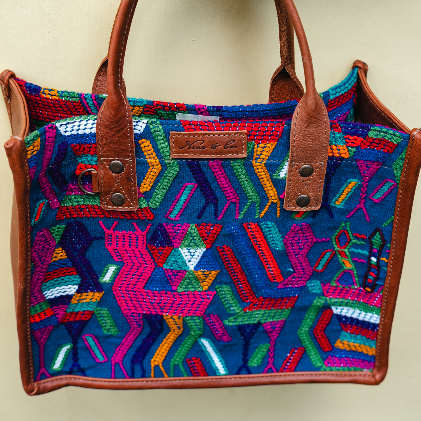 MEDIUM PERFECT TRAVEL TOTE - OOAK - AUBURN - NO. 12583