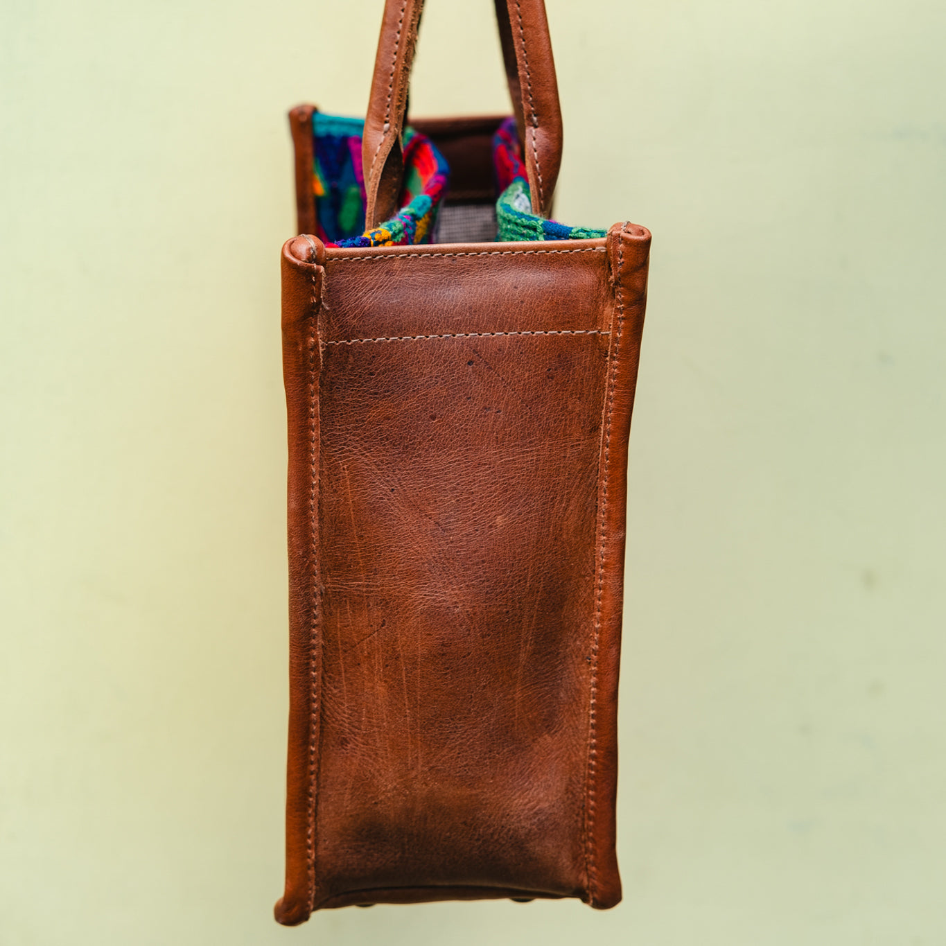 MEDIUM PERFECT TRAVEL TOTE - OOAK - AUBURN - NO. 12583