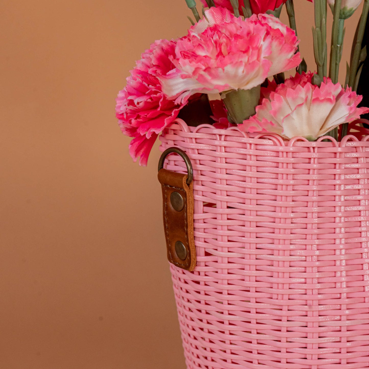 WOVEN UPCYCLED TOTE WITH HANDLE - NO. 16085