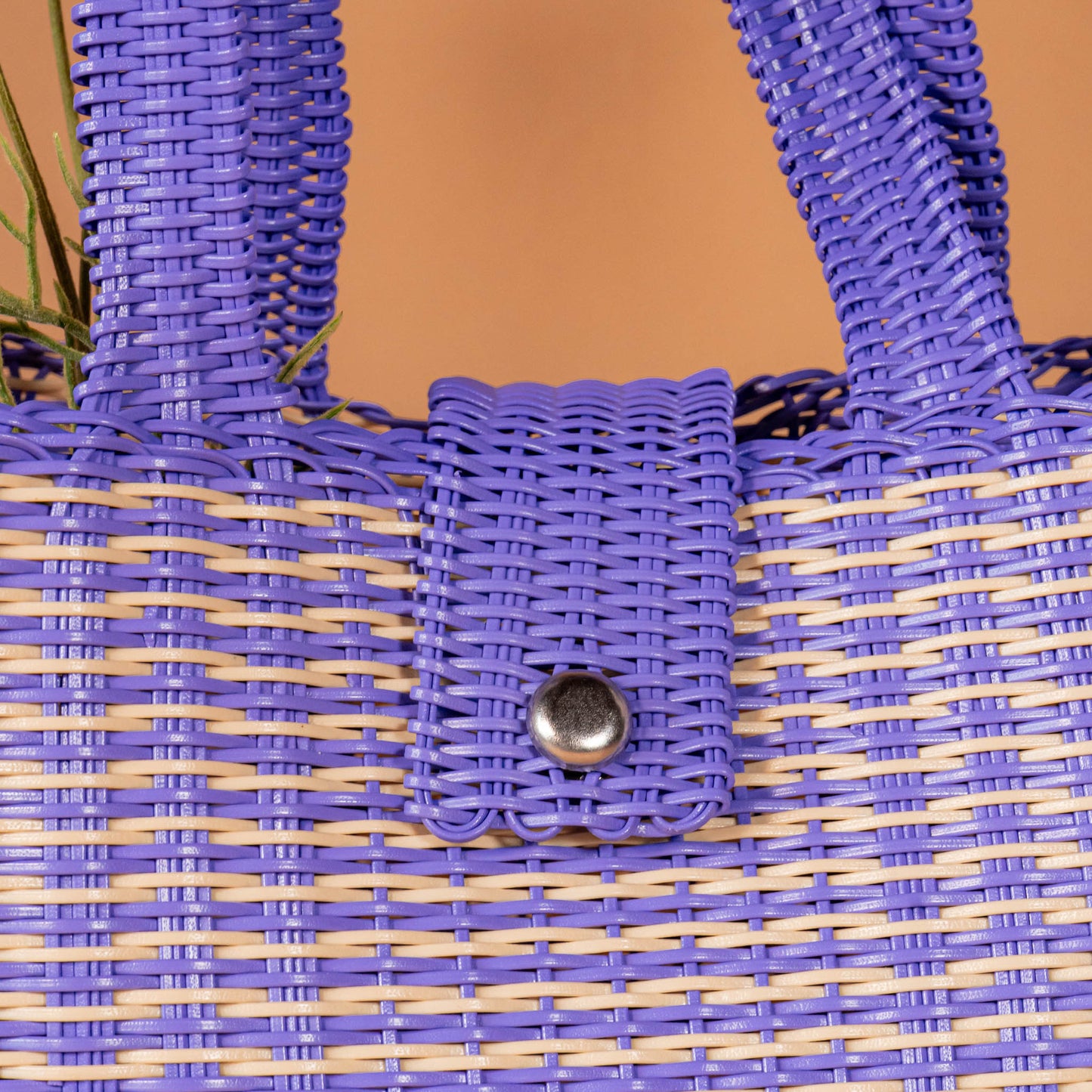 **CLOSEOUT** WOVEN UPCYCLED TOTE - MEDIUM - NO. 16098