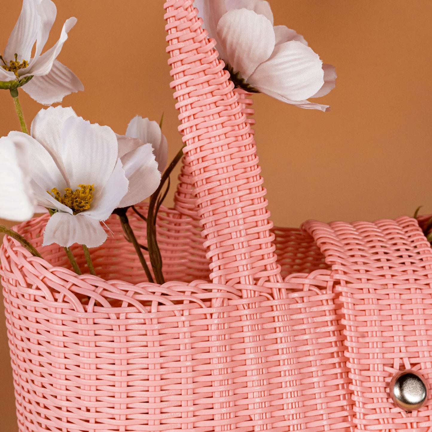 **CLOSEOUT** WOVEN UPCYCLED TOTE - MEDIUM - NO. 16096