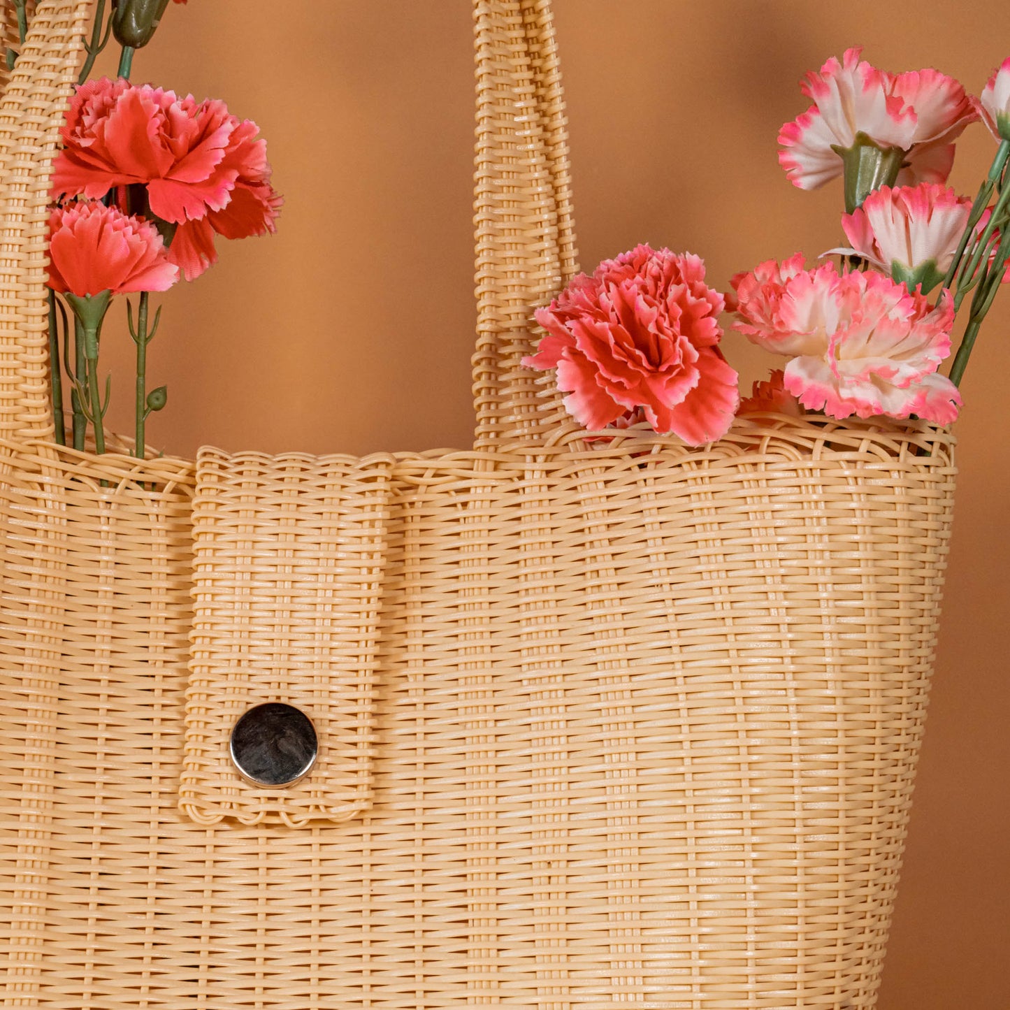 WOVEN UPCYCLED TOTE - LARGE - NO. 16120