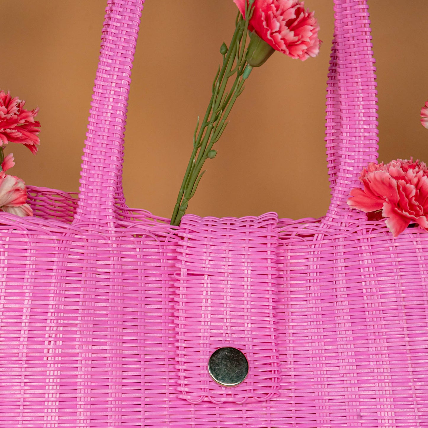 **CLOSEOUT** WOVEN UPCYCLED TOTE - LARGE - NO. 16103