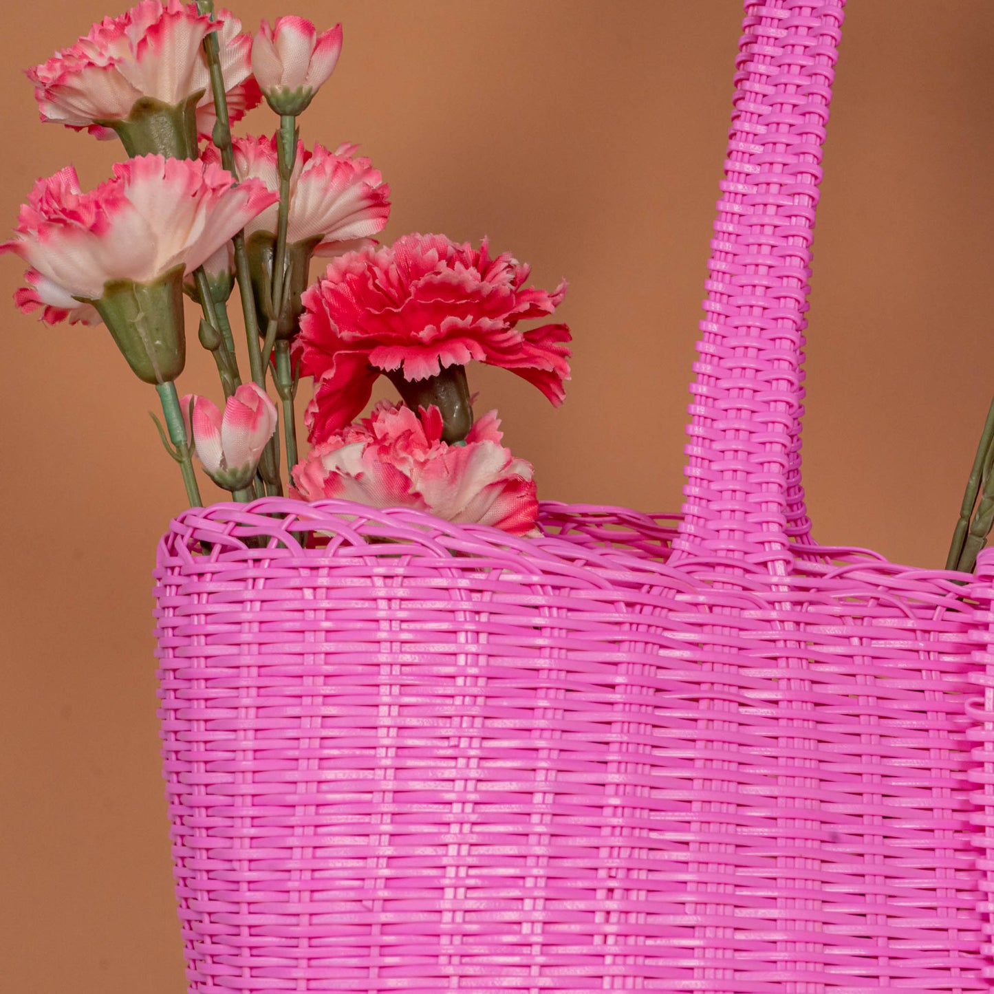 **CLOSEOUT** WOVEN UPCYCLED TOTE - LARGE - NO. 16103