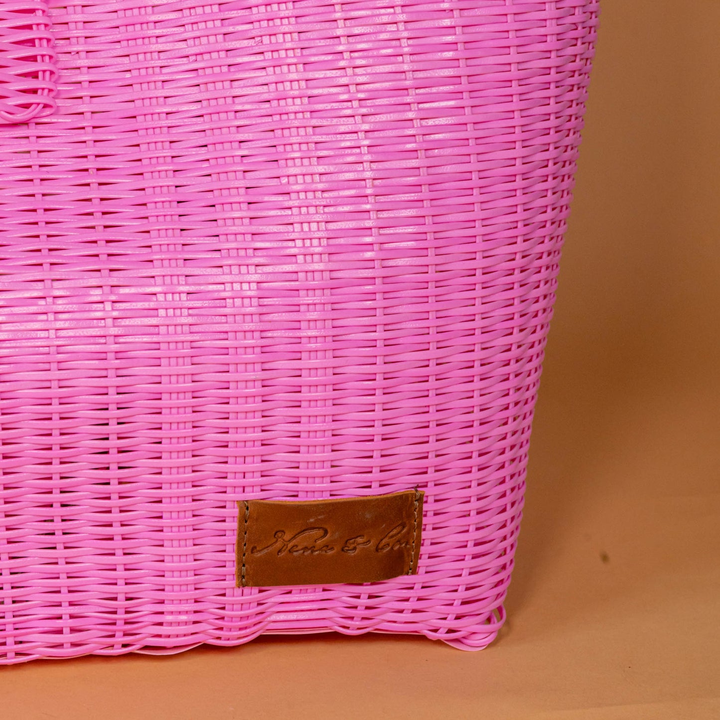 **CLOSEOUT** WOVEN UPCYCLED TOTE - LARGE - NO. 16103