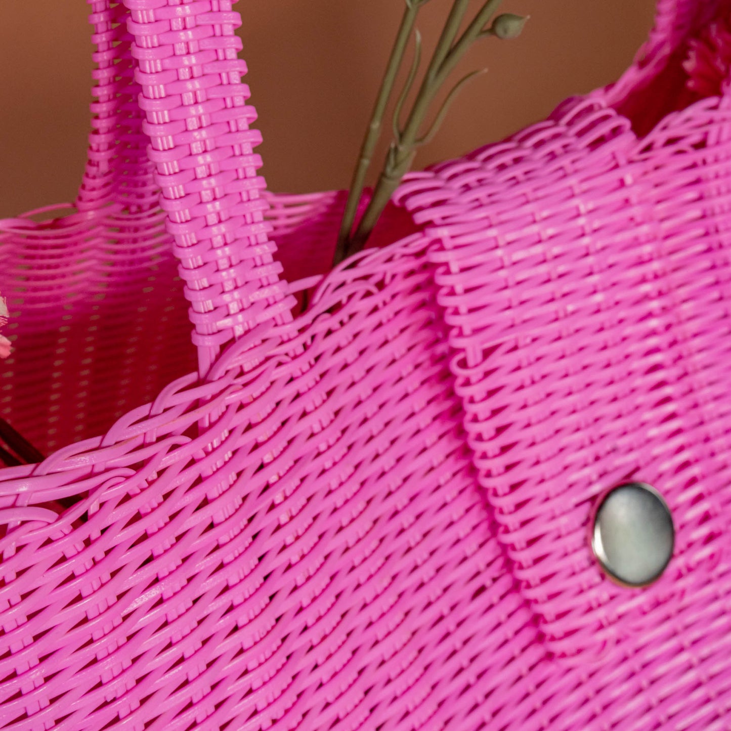 **CLOSEOUT** WOVEN UPCYCLED TOTE - LARGE - NO. 16103