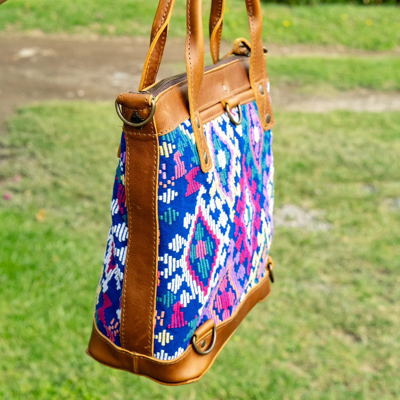 POCKETLESS MINI TPB - OOAK HUIPIL - CAFE - NO. 16495