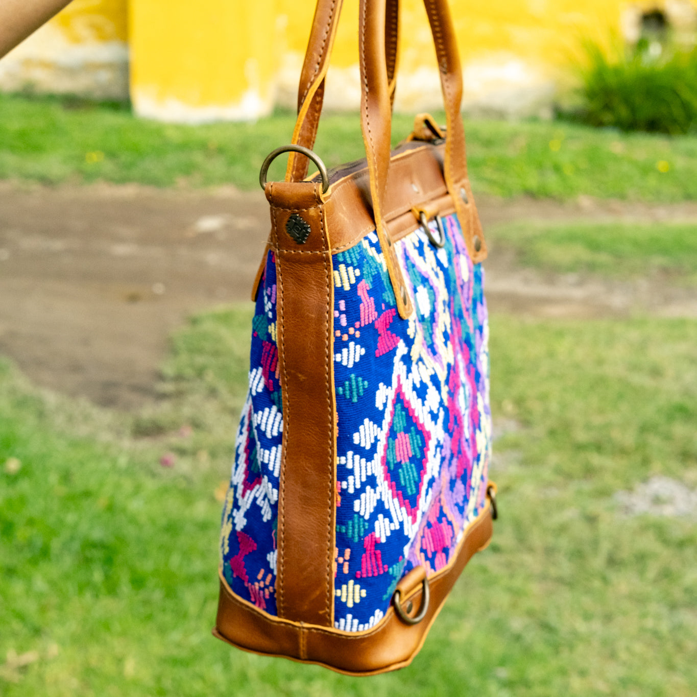 POCKETLESS MINI TPB - OOAK HUIPIL - CAFE - NO. 16495