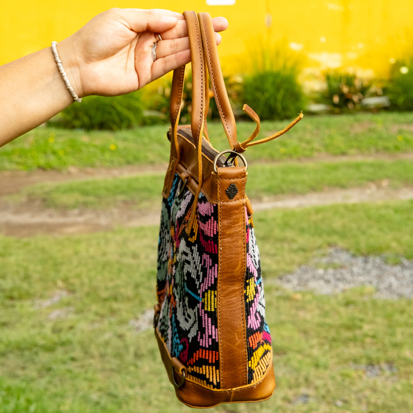 POCKETLESS MINI TPB - OOAK HUIPIL - CAFE - NO. 16494