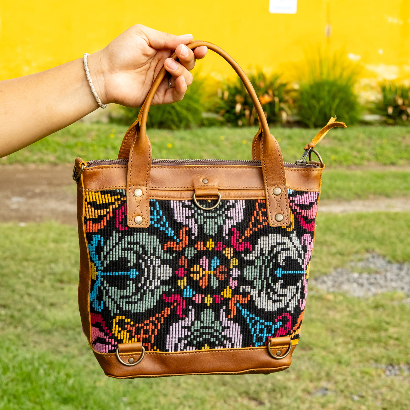 POCKETLESS MINI TPB - OOAK HUIPIL - CAFE - NO. 16494