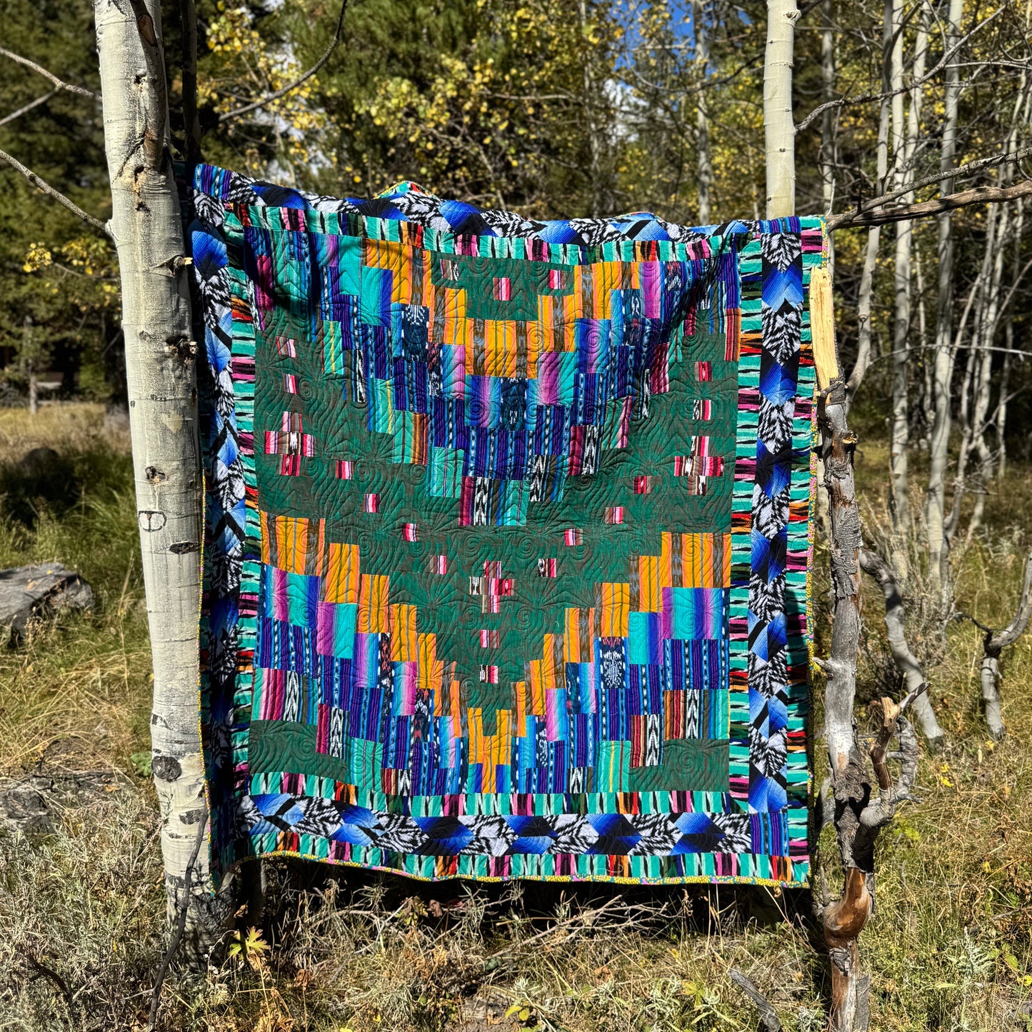 HERITAGE QUILTED THROW - NO. 47874