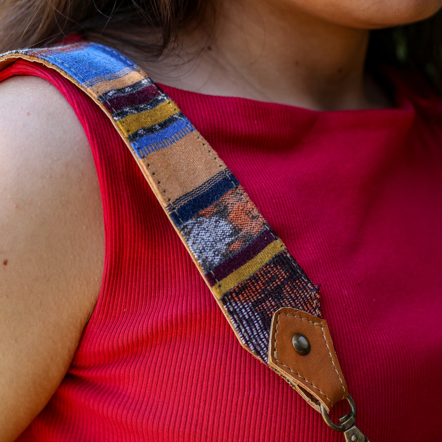 BEATRIZ MCDB + DIAMANTE STRAP - OOAK HUIPIL - CORTE LINING - DUNA AMARILLA - NO. 200364