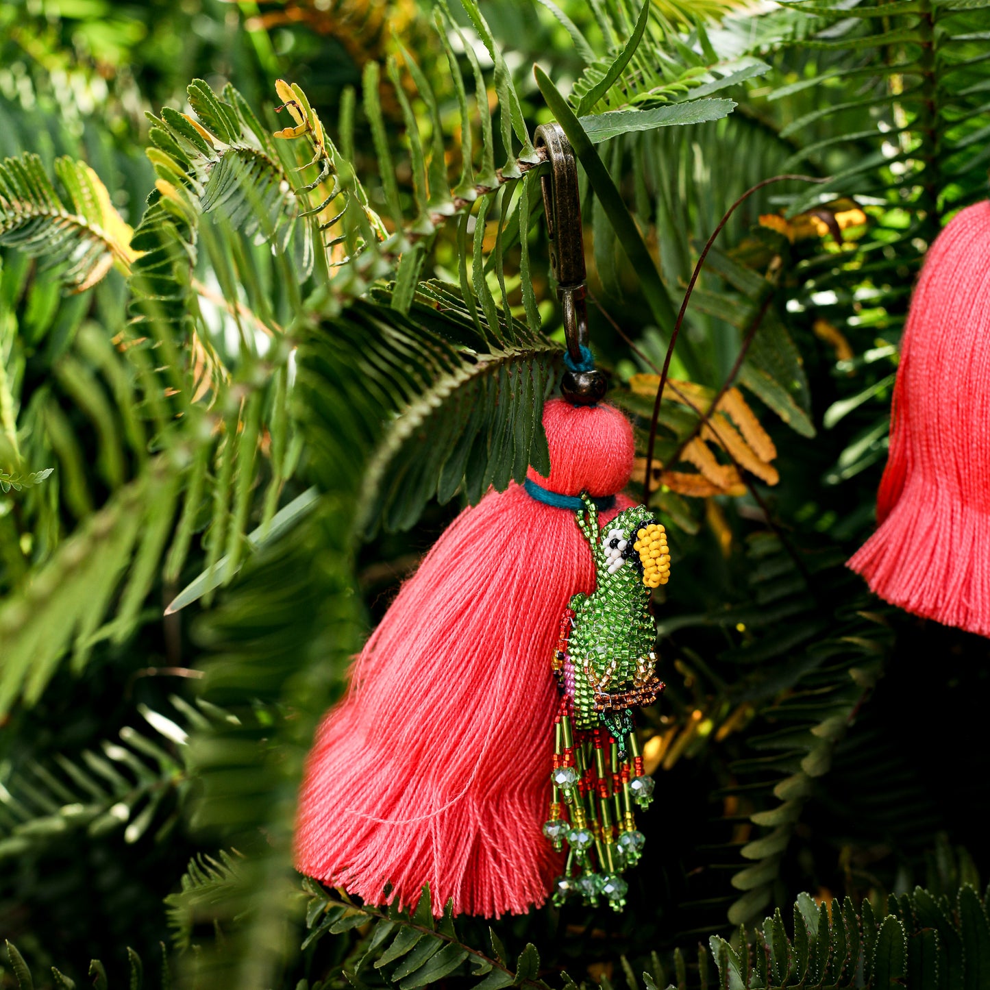 CLASSIC TASSEL - BEADED BIRD CHARM - NO. 200280