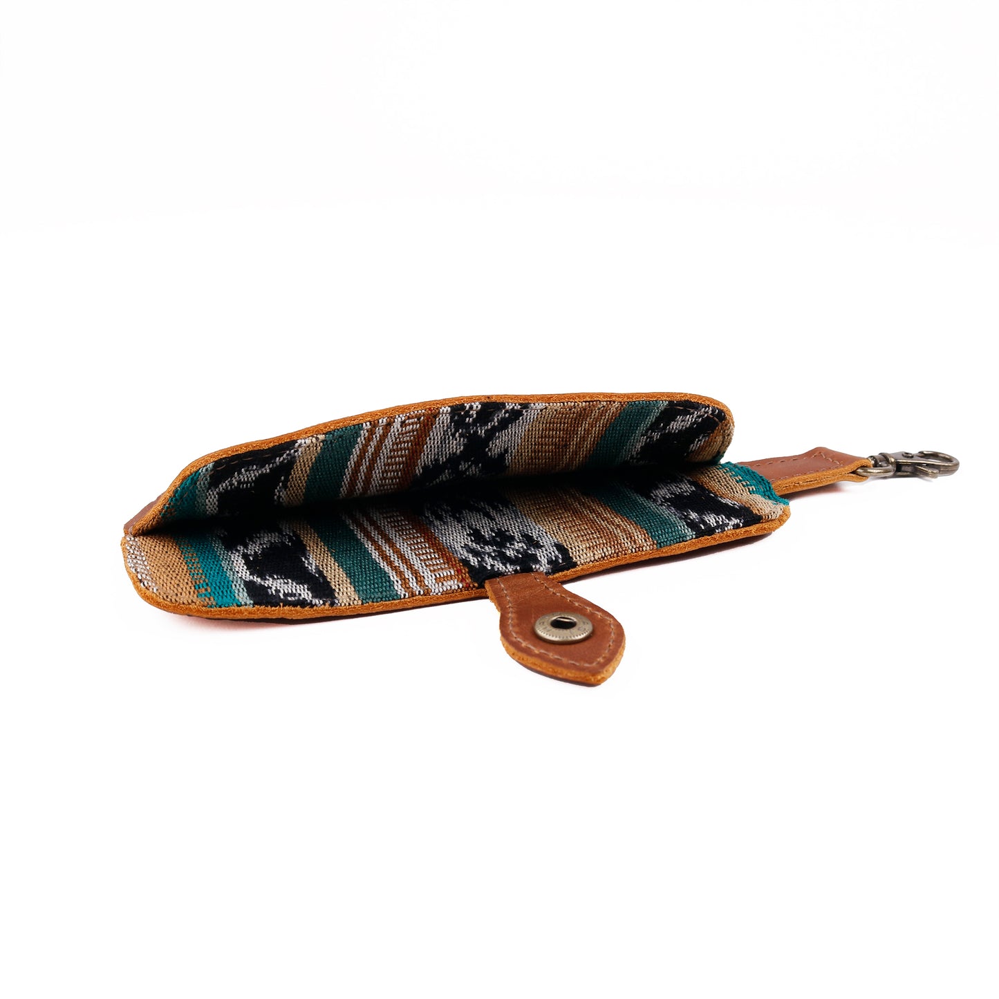 SUNGLASS SNAP CASE - BOSQUE - CAFE LEATHER