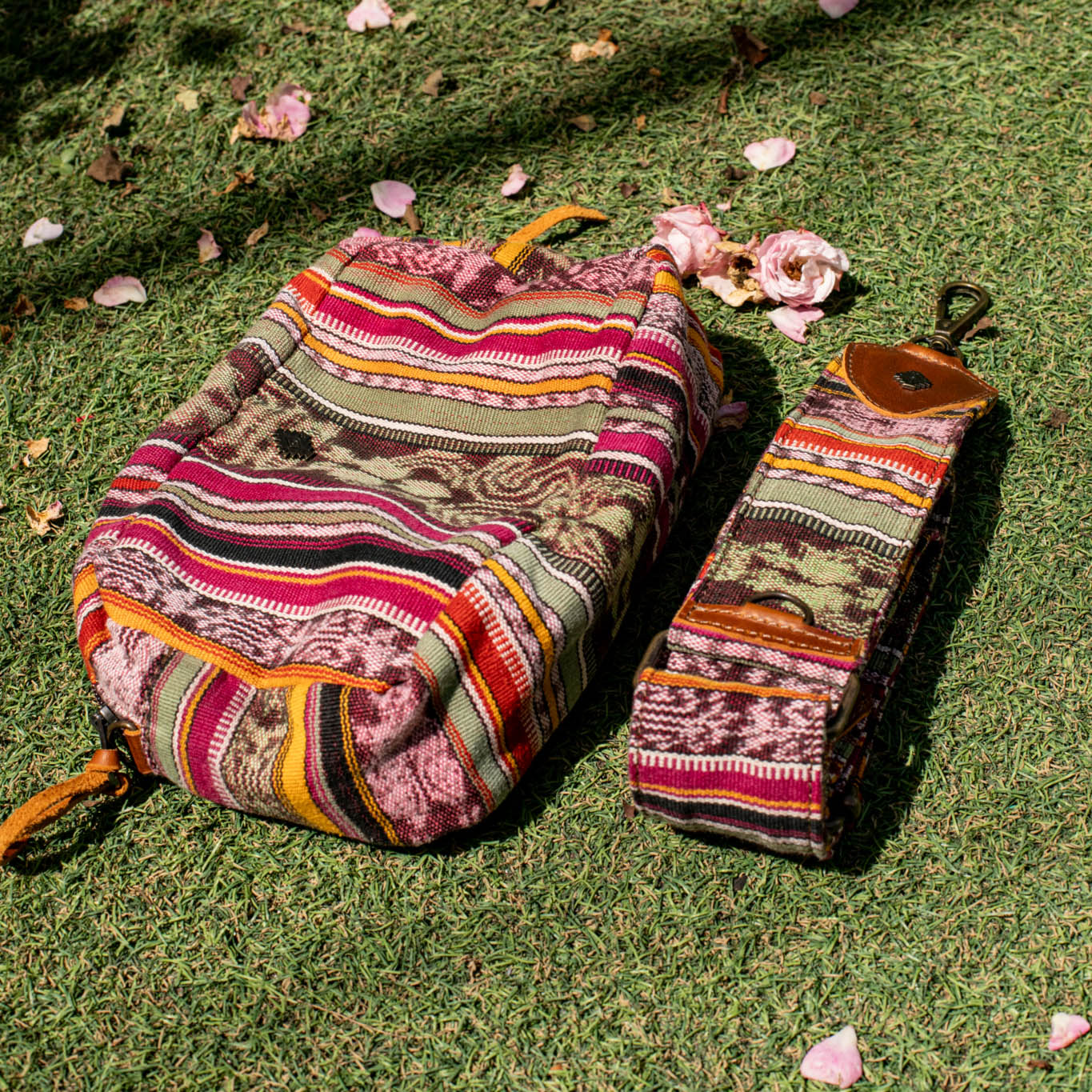 WANDER CROSSBODY BAG + STRAP SET - CORTE - CAFE - NO. 16762