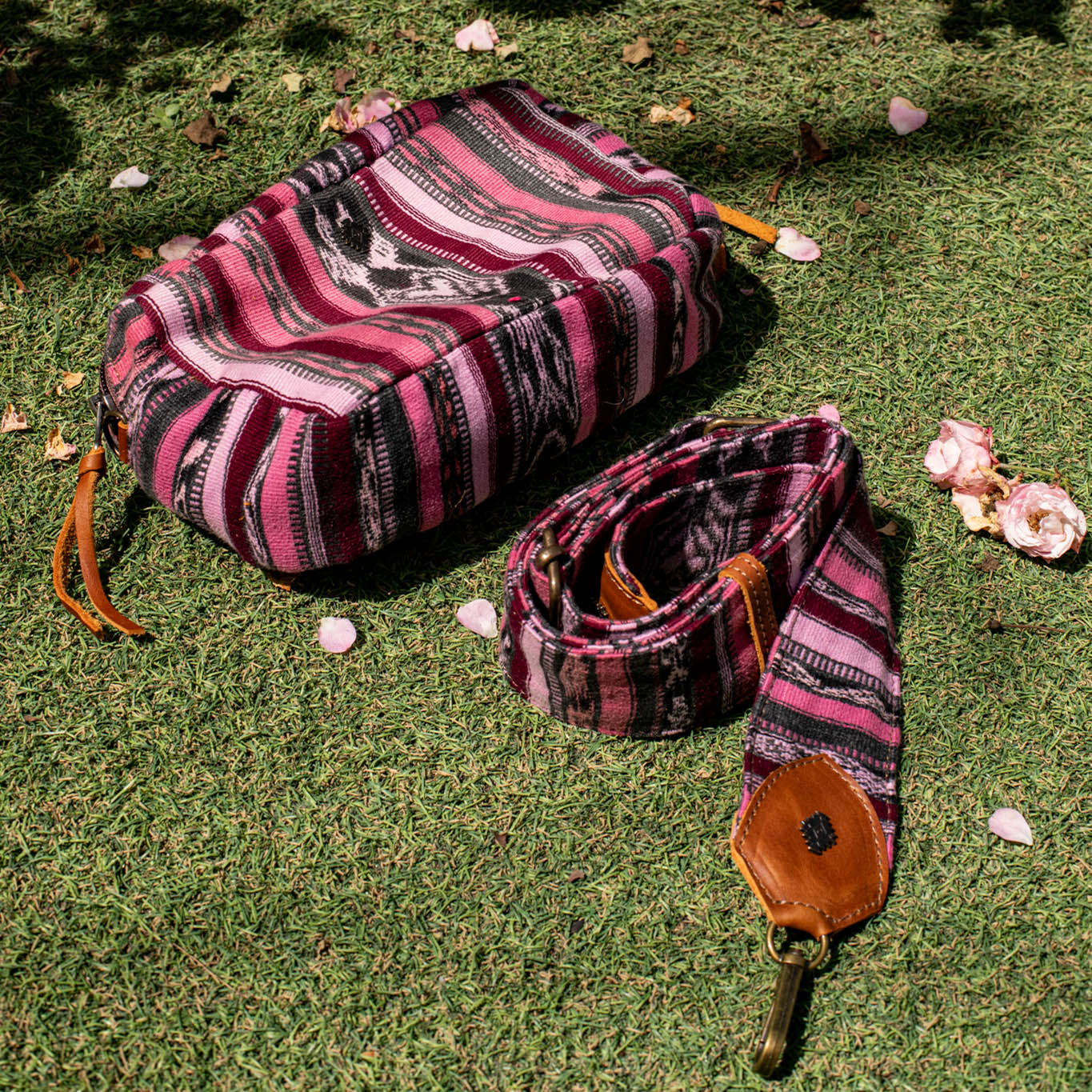 WANDER CROSSBODY BAG + STRAP SET - CORTE - CAFE - NO. 16754