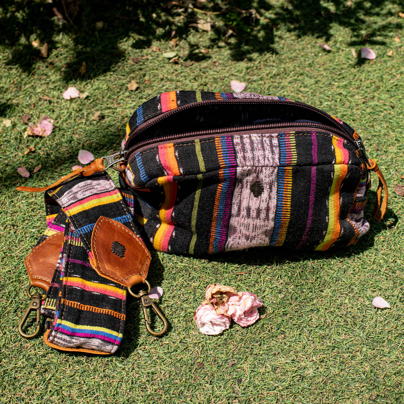 WANDER CROSSBODY BAG + STRAP SET - CORTE - CAFE - NO. 16758