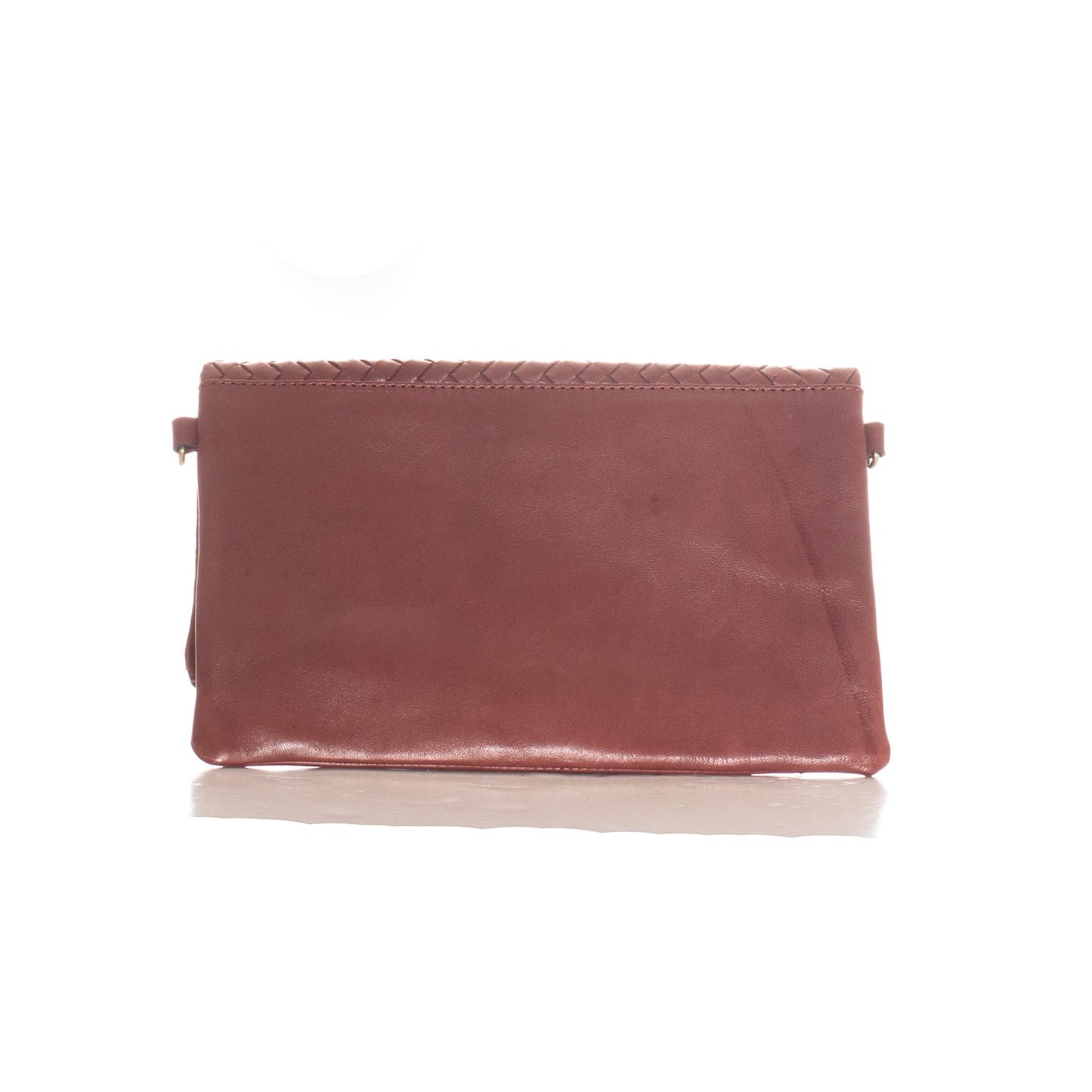ARCHIVE SALE - FOLDOVER CLUTCH - MOROCCO WOVEN - CABERNET - ITEM NO. 24044