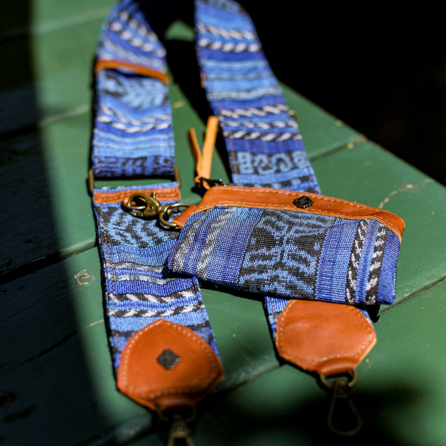 WIDE STRAP & COIN PURSE SET - CORTE - CAFE - NO. 200120