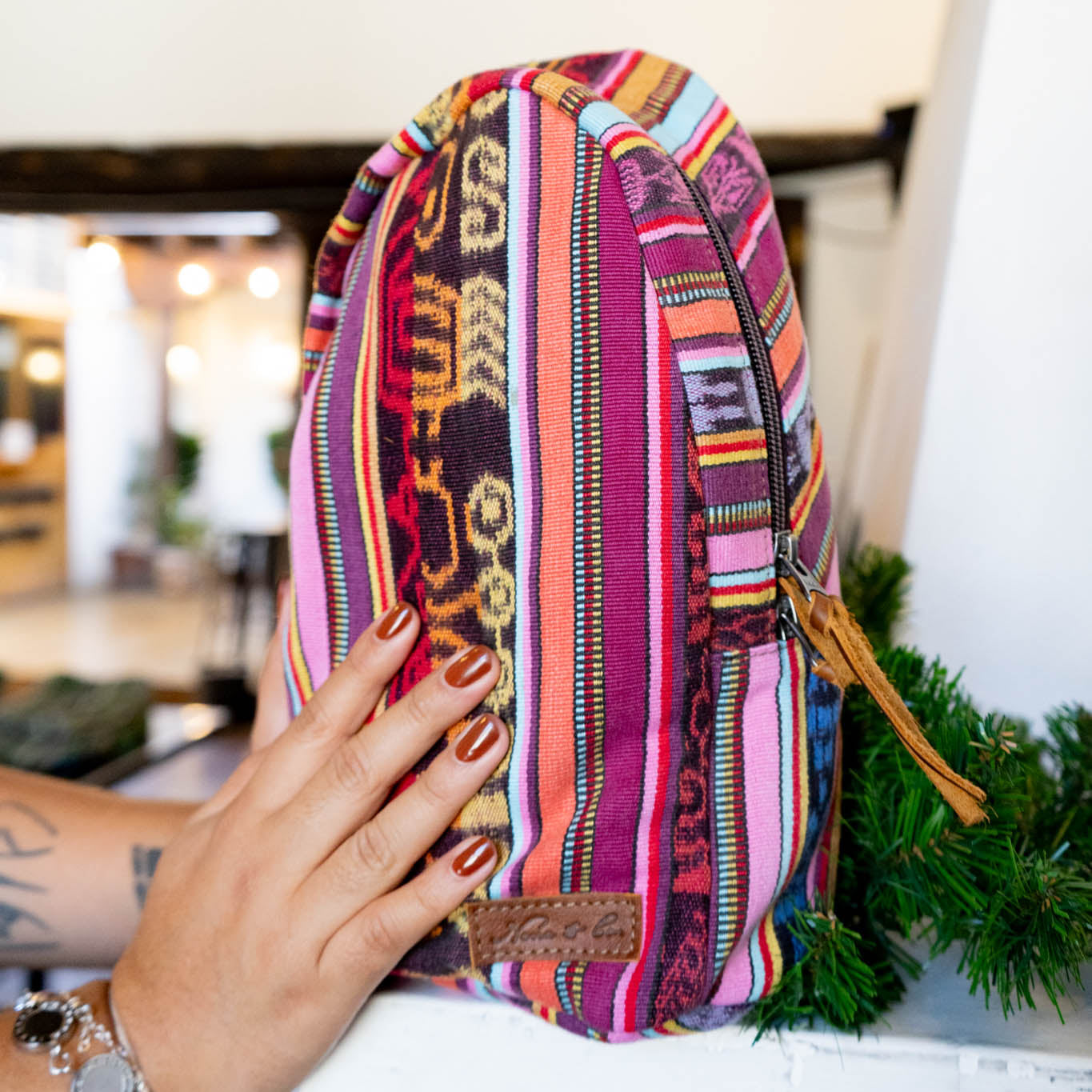CROSSBODY SLING - CORTE - CAFE - NO. 14863