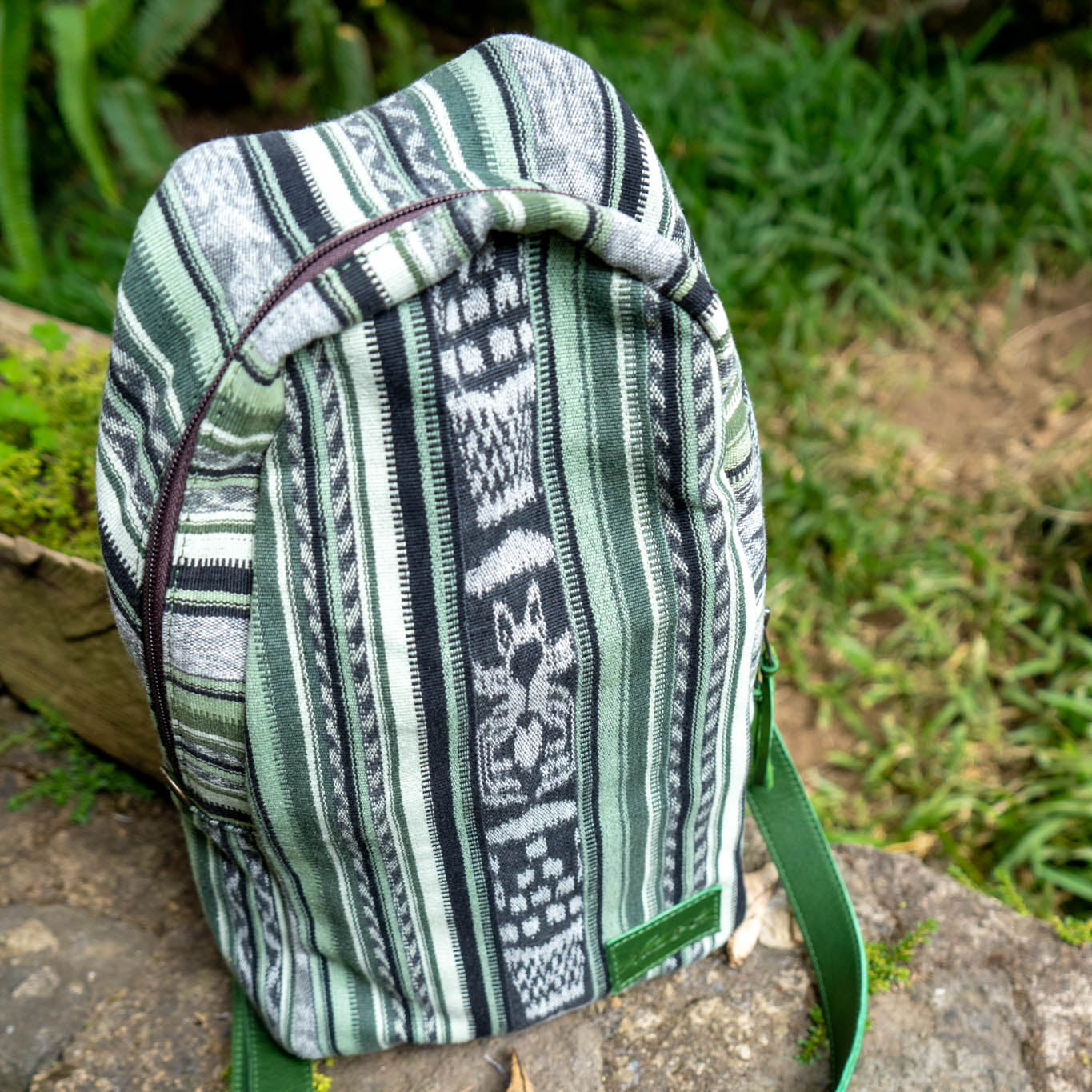 LARGE CROSSBODY SLING - CORTE - EMERALD - NO. 14872