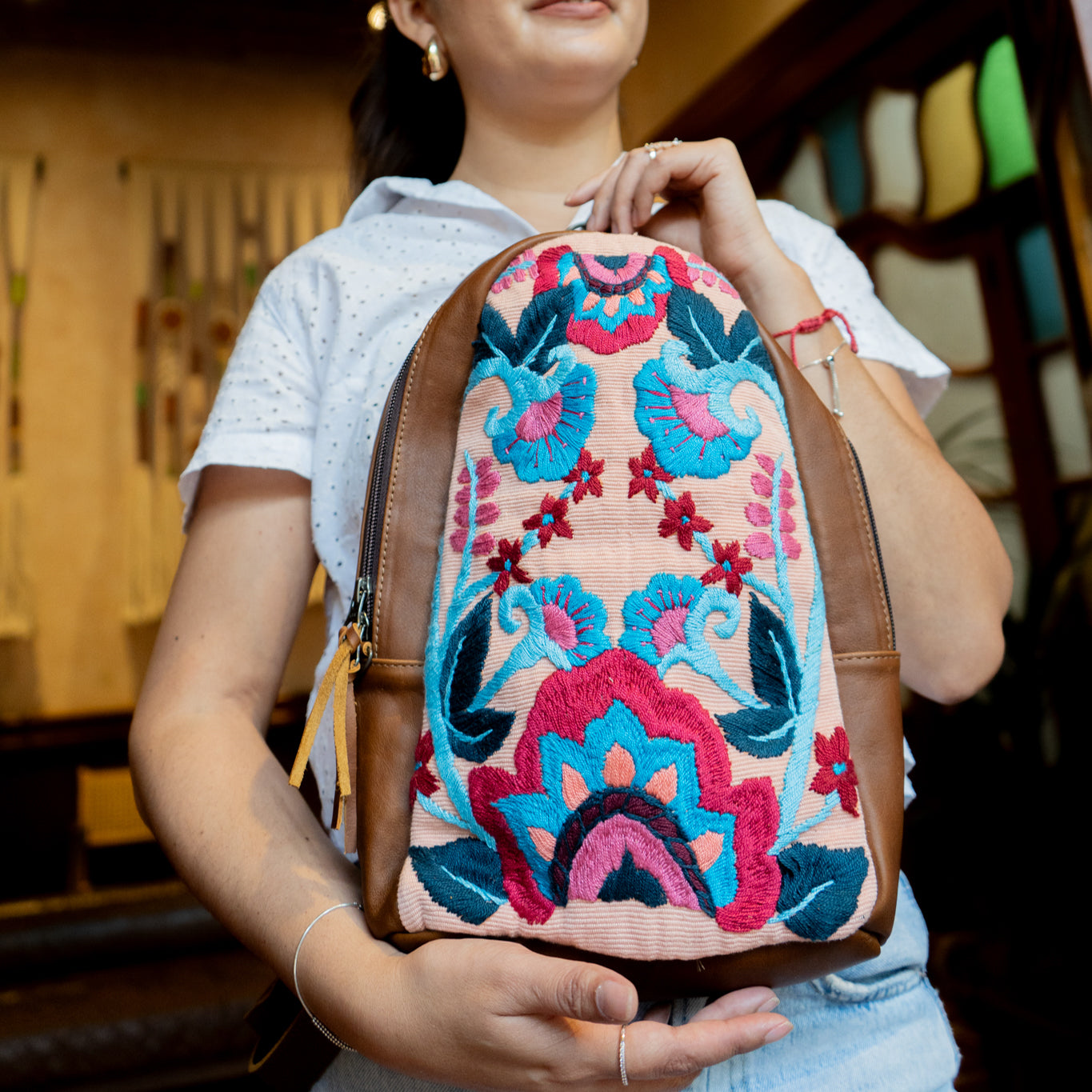 CROSSBODY SLING 2.0 - LARGE - H&S PANEL - CAFE - NO. 13797