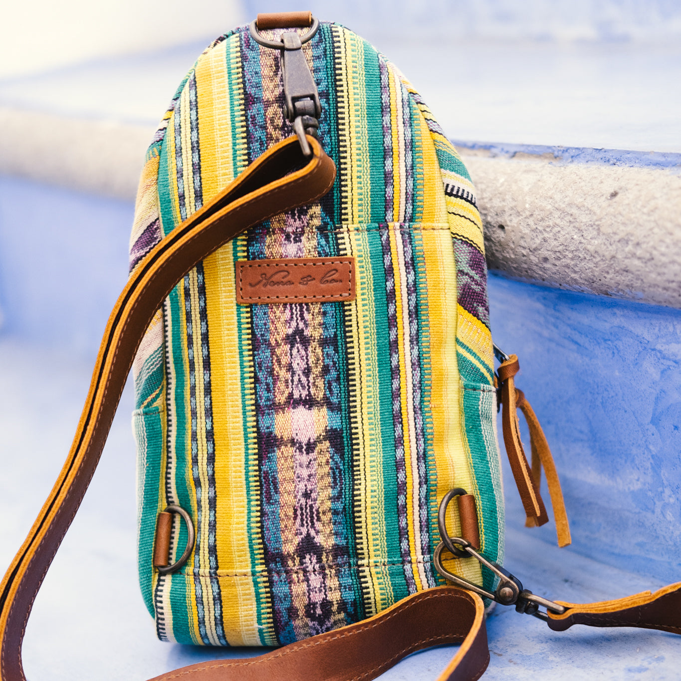 SMALL 2.0 CROSSBODY SLING - CORTE - CAFE - NO. 12602