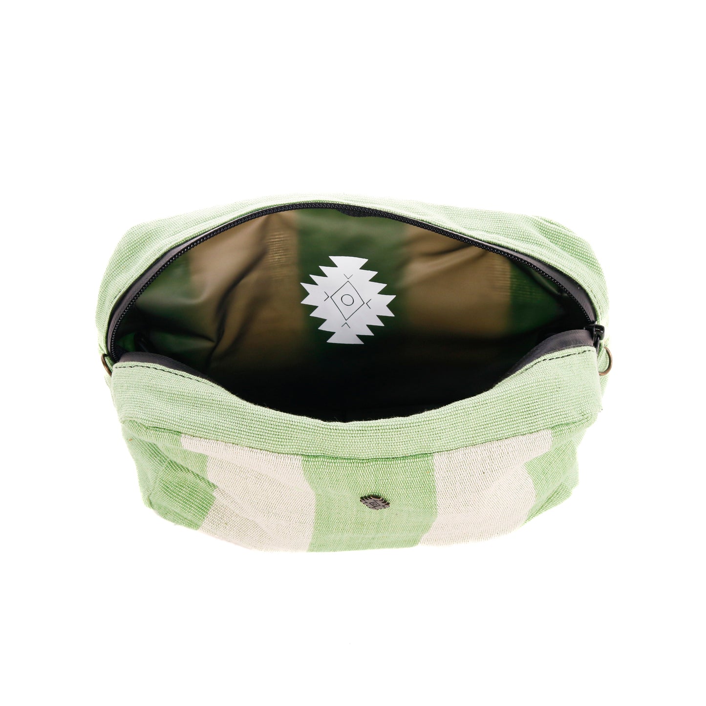 THE PERFECT WET BAG - SMALL - CABANA STRIPE - MINT
