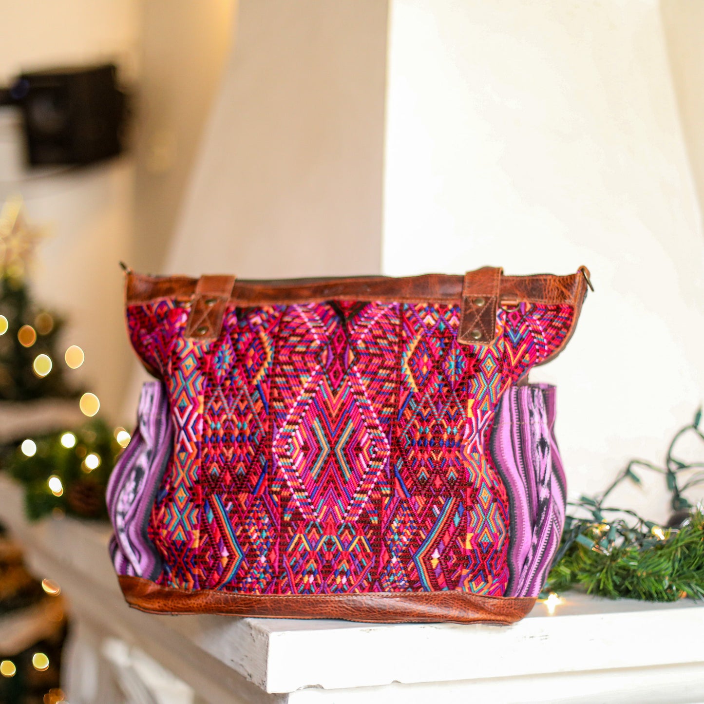 THE PERFECT BAG - OOAK HUIPIL - HONEY - NO. 19007