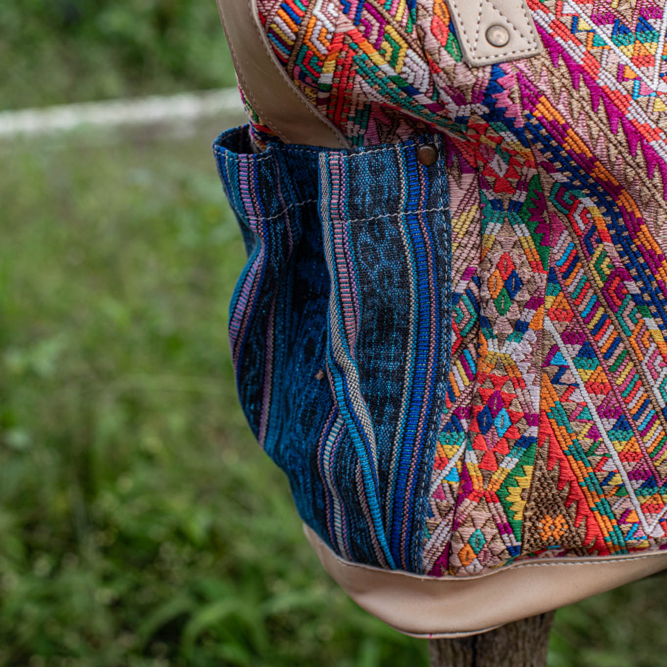 THE PERFECT BAG - OOAK HUIPIL - LATTE - NO. 17570