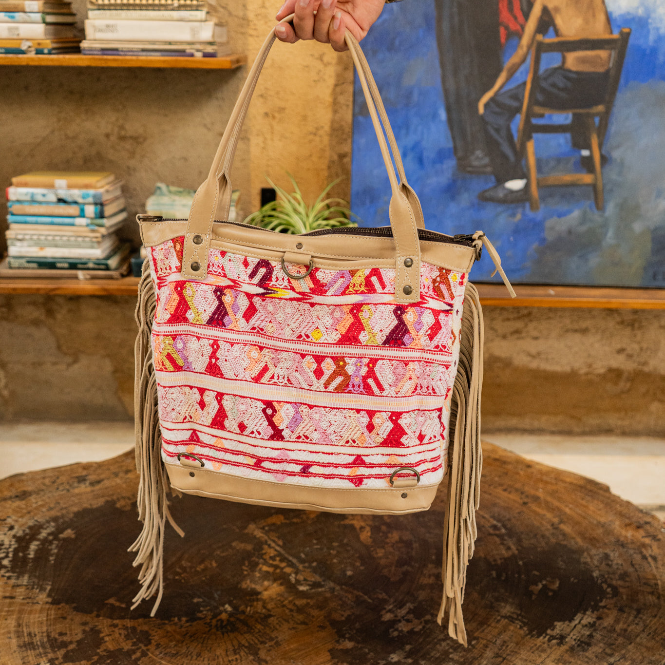 FRINGE MTPB - OOAK HUIPIL - LATTE - NO. 13621