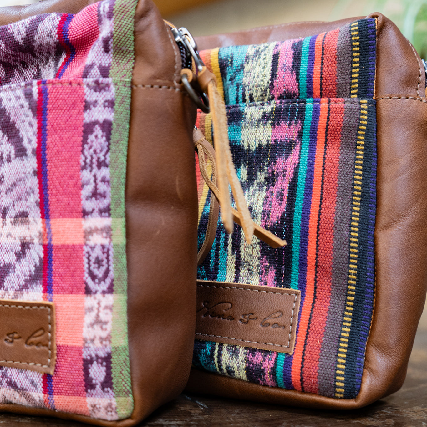 CROSSBODY TRAVEL BAG - CORTE - CAFE - NO. 13858