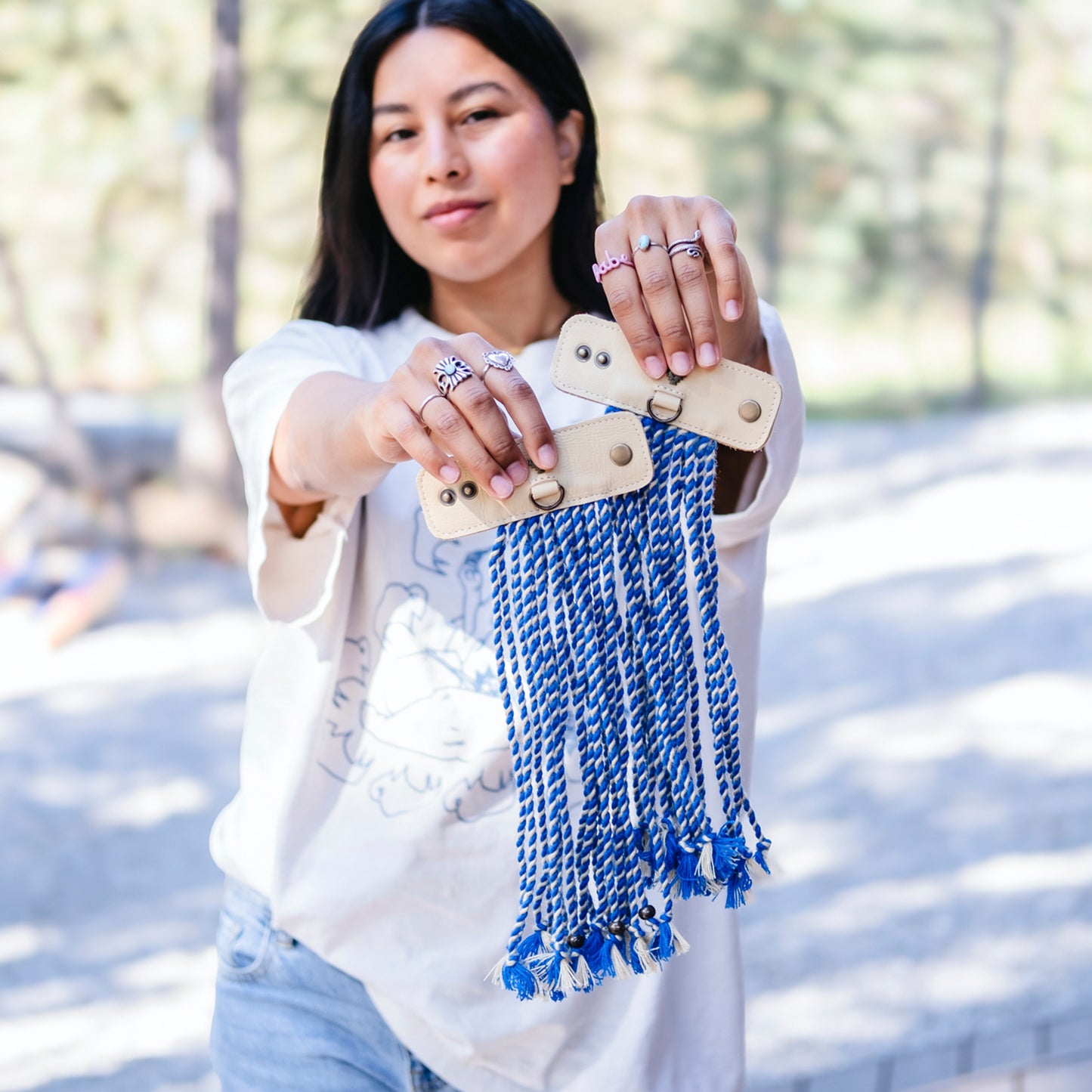 TWISTED THREAD TASSELS