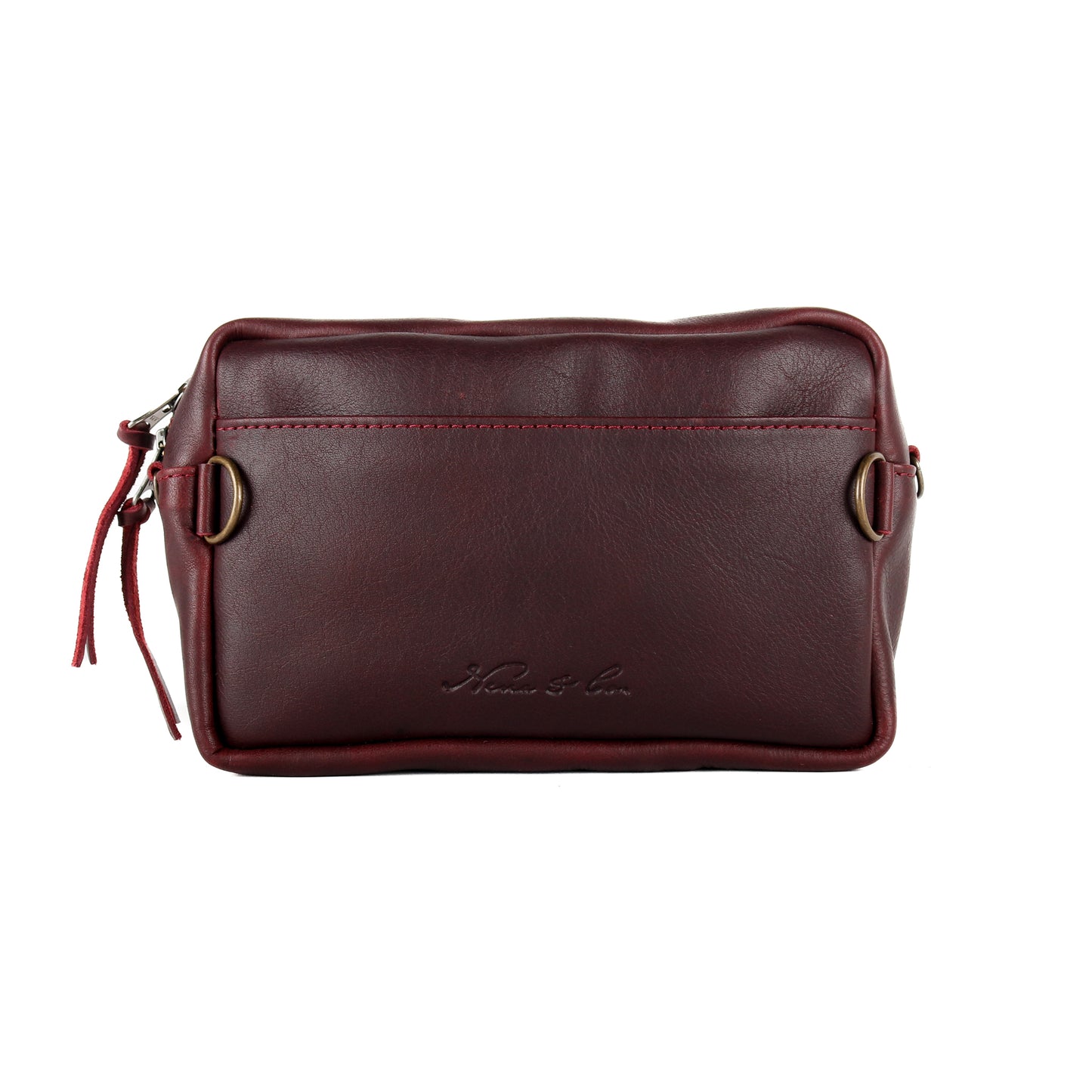 H&S WANDER CROSSBODY SET - OOAK BEADED PANEL - VINO TINTO - NO. 15524