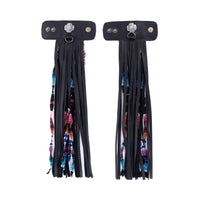 LAYERED TASSEL SET - VISTA - BLACK