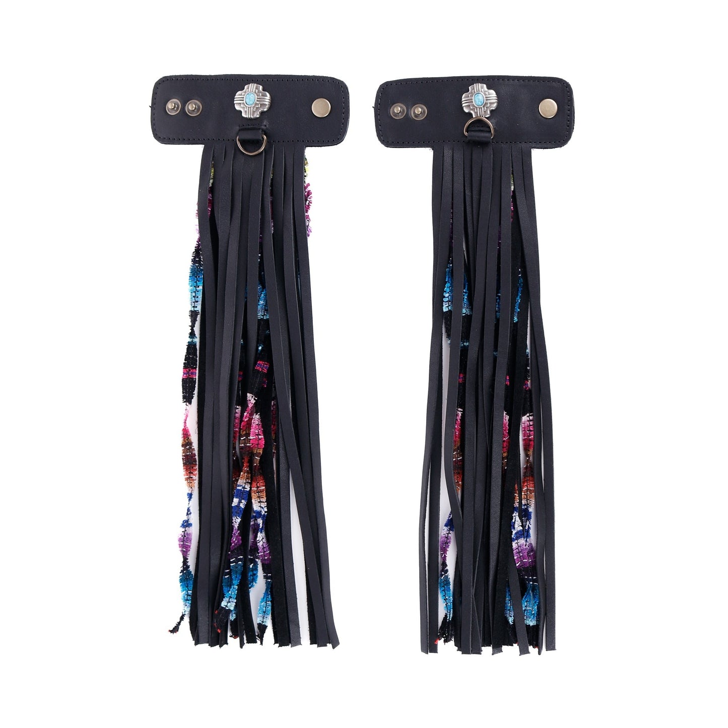 LAYERED TASSEL SET - VISTA - BLACK