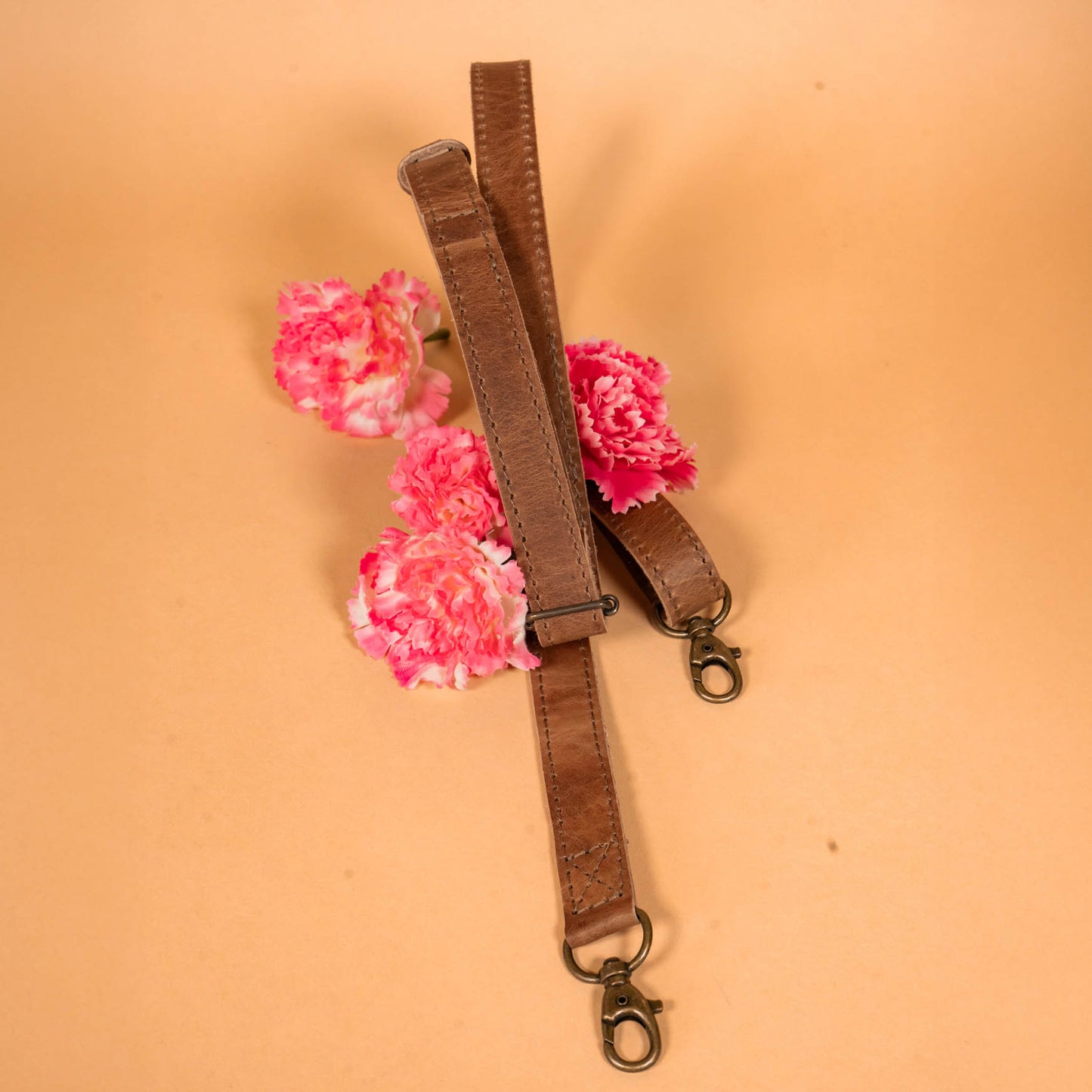 VIVI ADJUSTABLE BAG STRAP - FAWN