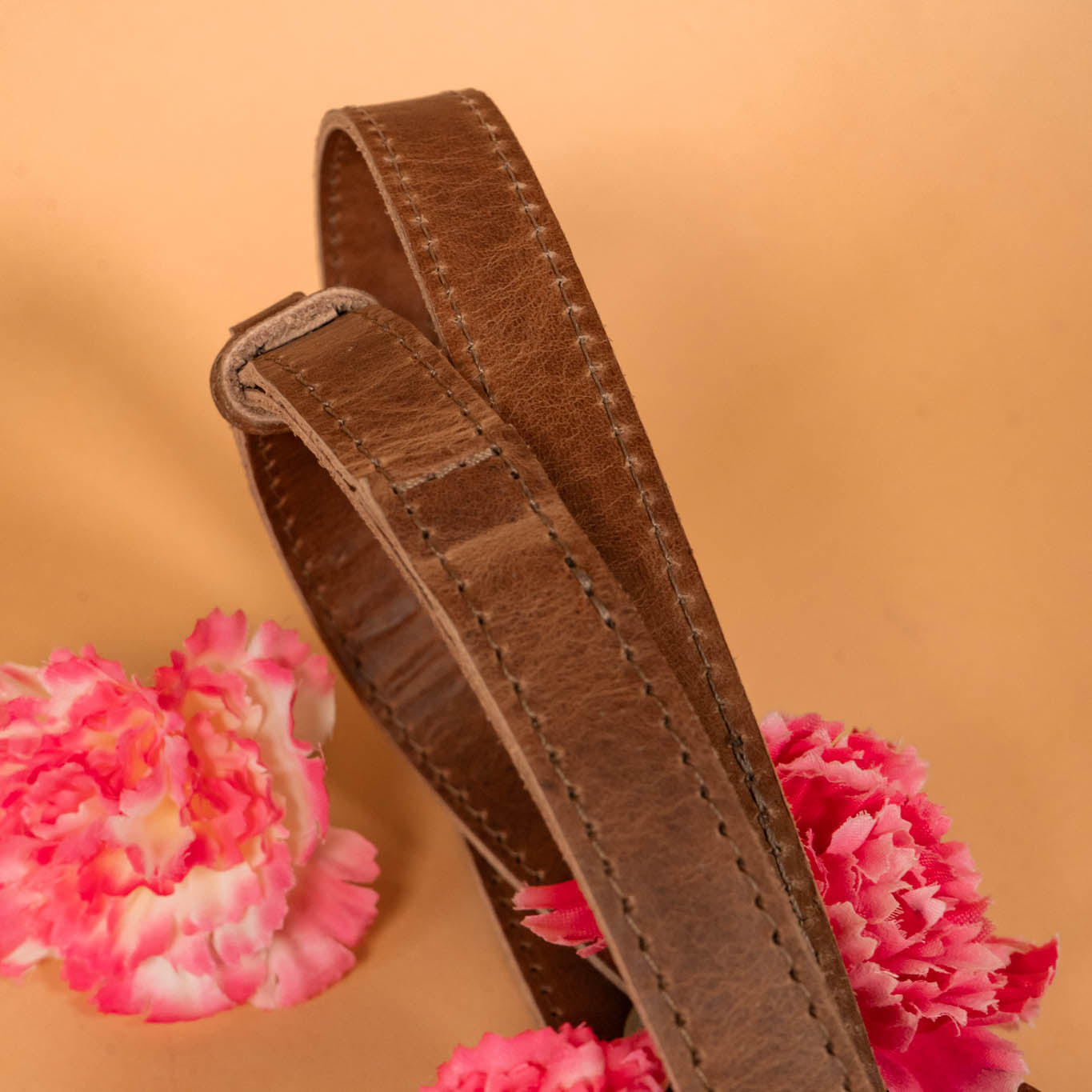VIVI ADJUSTABLE BAG STRAP - FAWN