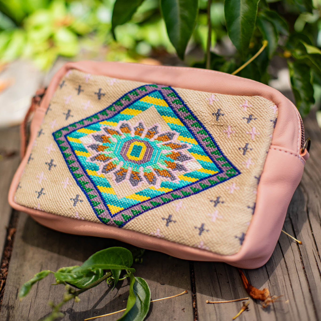 WANDER CROSSBODY SET - H&S PANEL - PEACH - NO. 17364