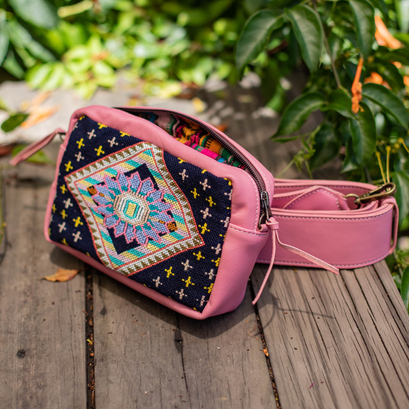 WANDER CROSSBODY SET - H&S PANEL - FLAMINGO - NO. 17363