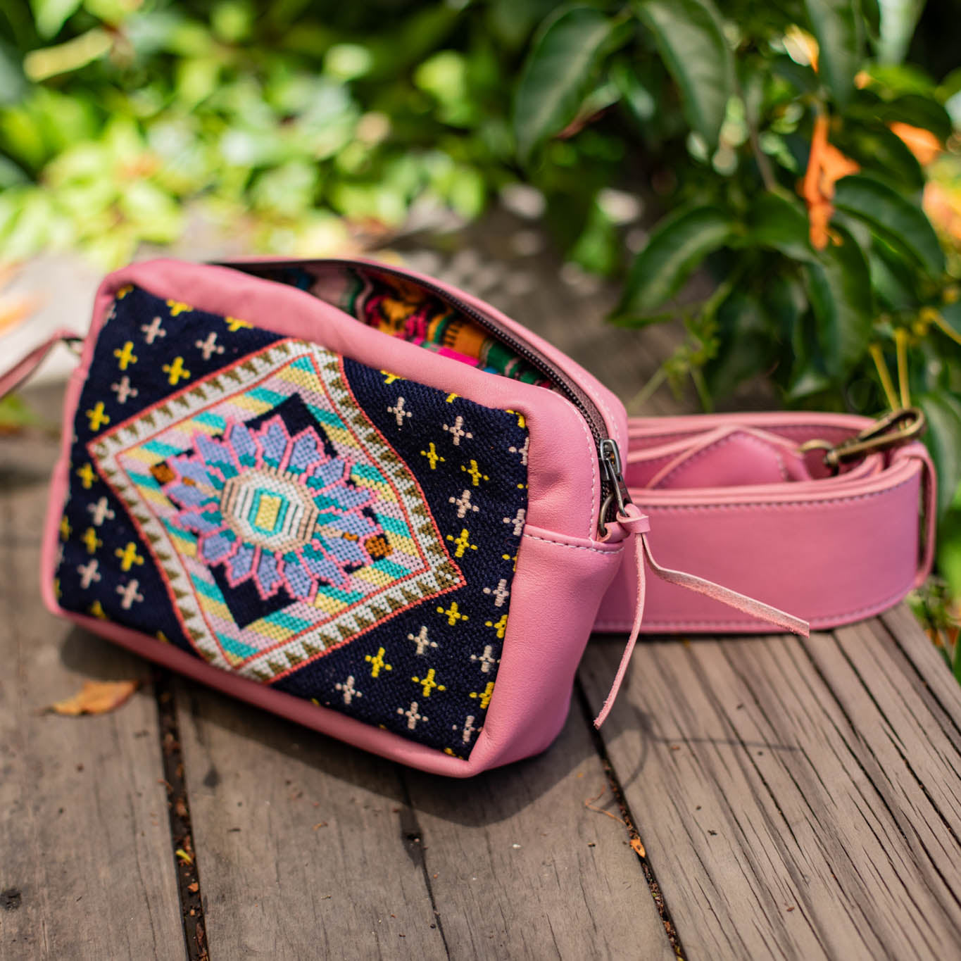 WANDER CROSSBODY SET - H&S PANEL - FLAMINGO - NO. 17363