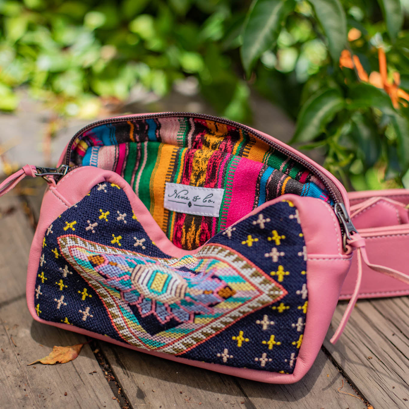WANDER CROSSBODY SET - H&S PANEL - FLAMINGO - NO. 17363