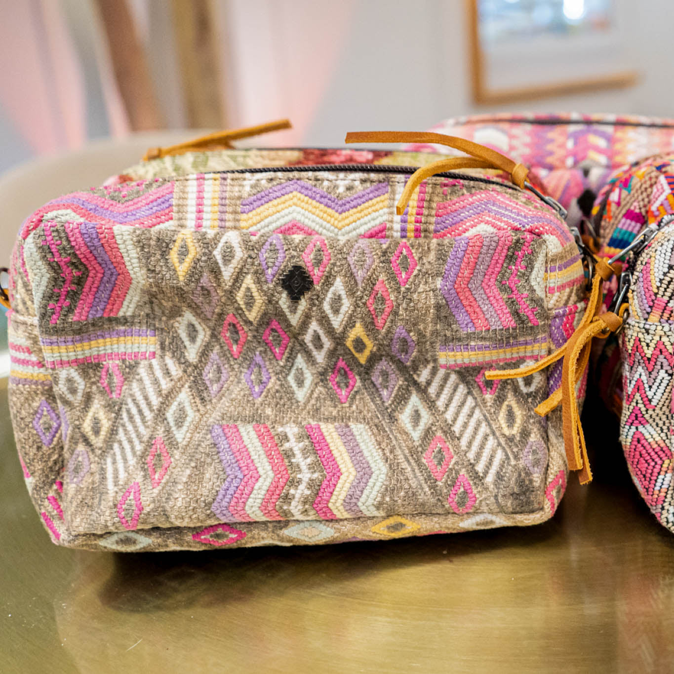 WANDER BAG - OOAK HUIPIL - CAFE - NO. 14909