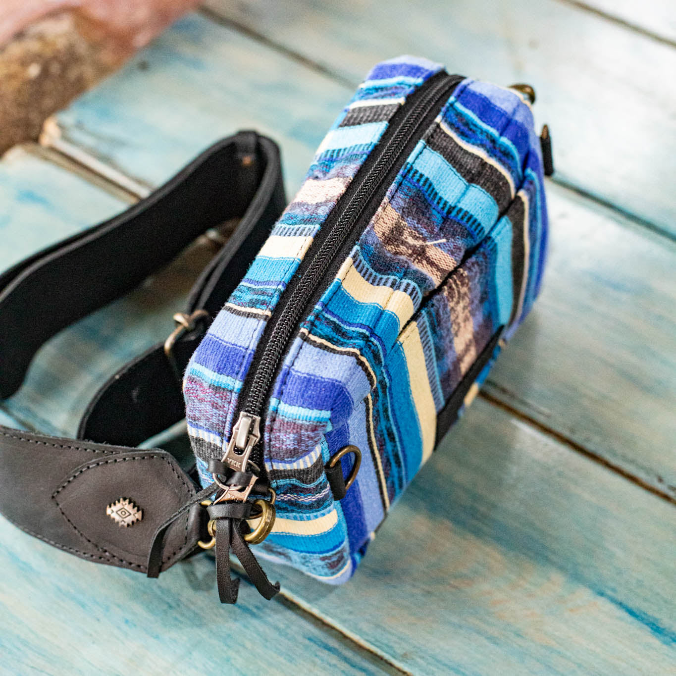 WANDER CROSSBODY BAG + STRAP SET - CORTE - BLACK - NO. 16764
