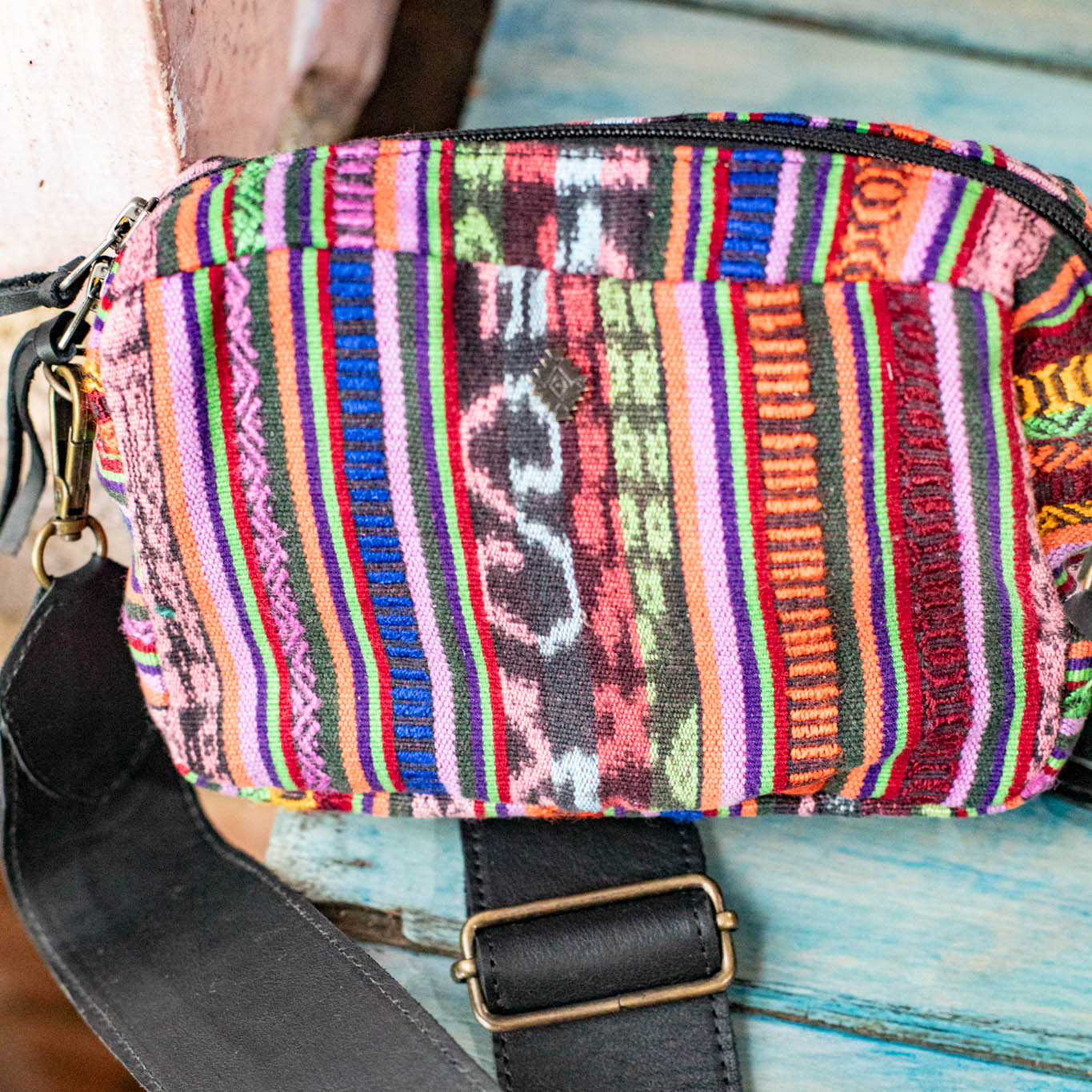 WANDER CROSSBODY BAG + STRAP SET - CORTE - BLACK - NO. 16770