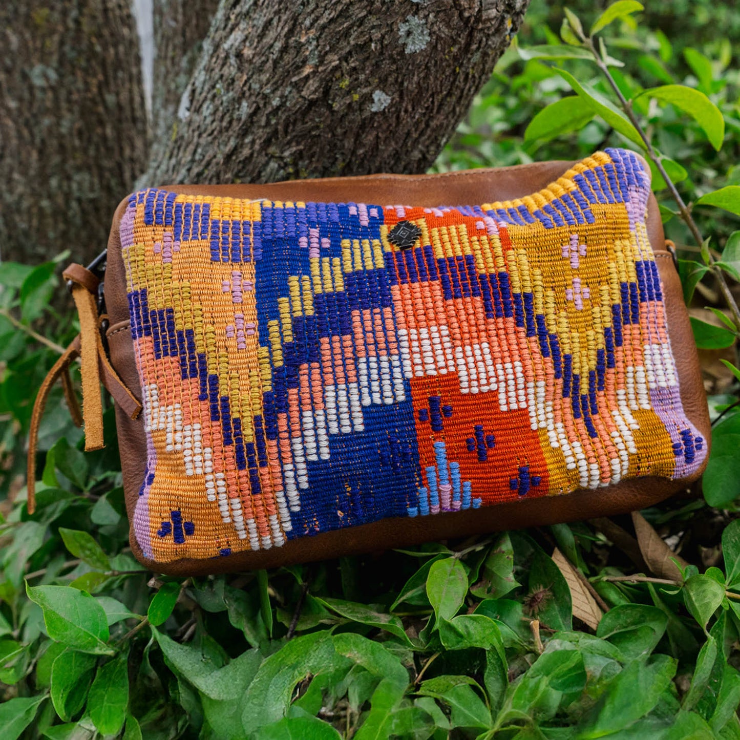 WANDER CROSSBODY BAG - H&S MOONS - CAFE - NO. 15452