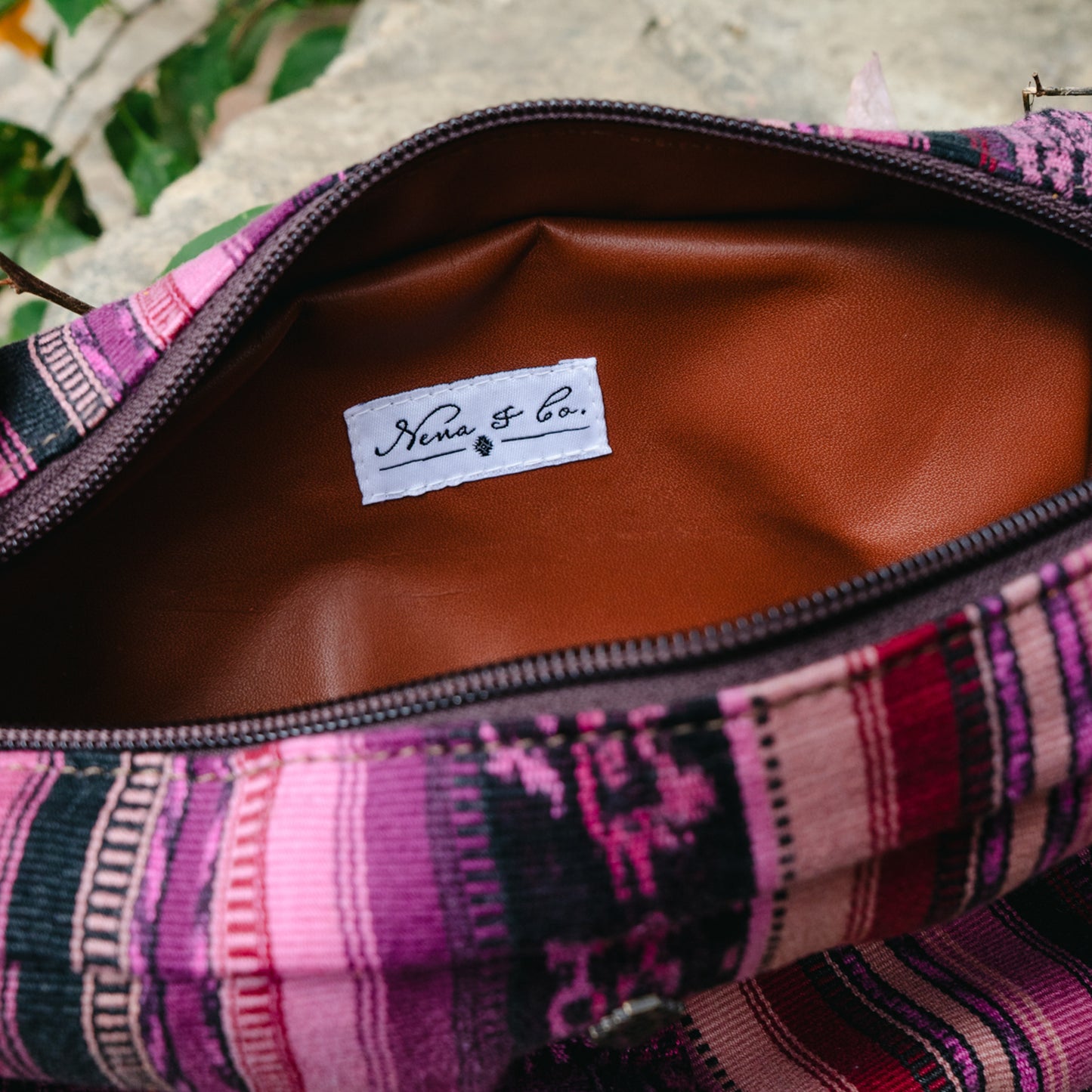 LARGE WANDER CROSSBODY BAG + STRAP SET - CORTE - CAFE - NO. 15777