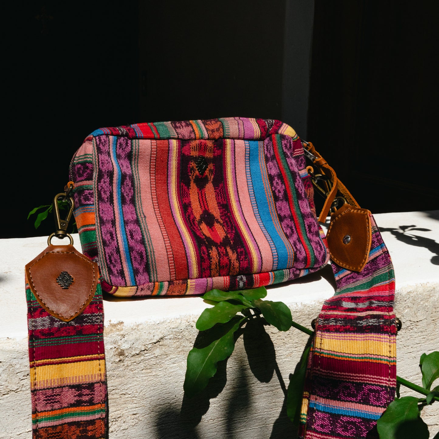 WANDER CROSSBODY BAG + STRAP SET - CORTE - CAFE - NO. 15771